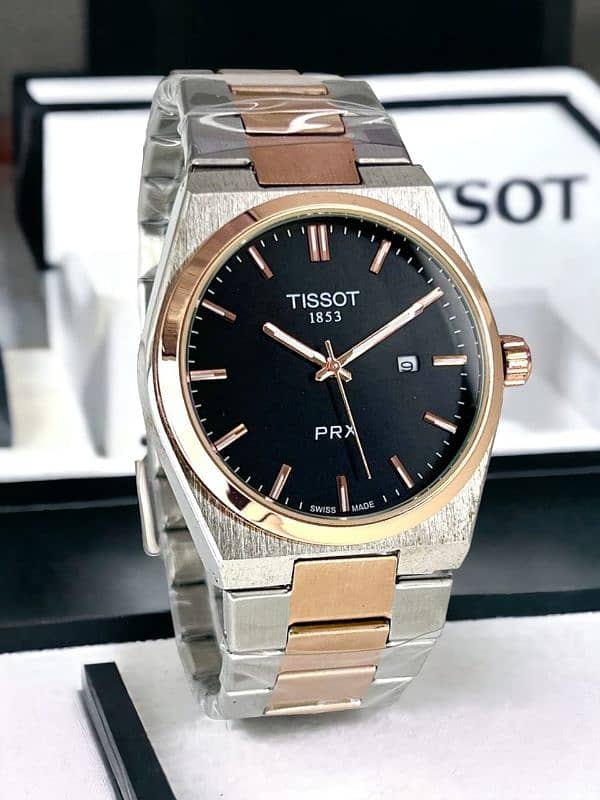 Tissot PRX |  GENTS COLLECTION |BUTTERFLY BACK LOCK 14