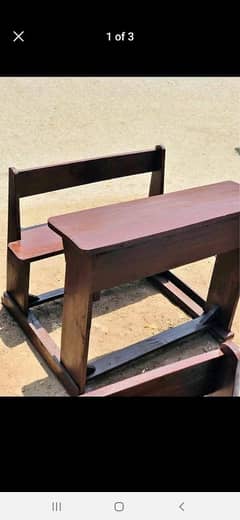 school desk best quality wood and polish