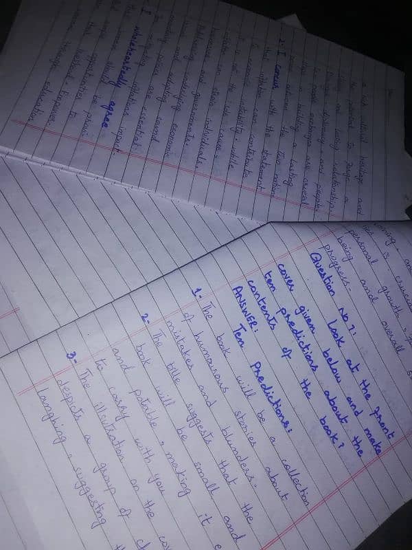 AIOU HANDWRITTEN ASSIGNMENT 11