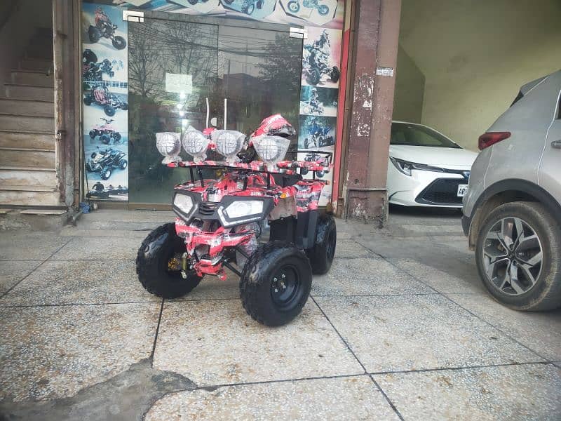 Brand New 125cc Reverse Gear Atv Quad Bikes Delivery In All Pakistan 6