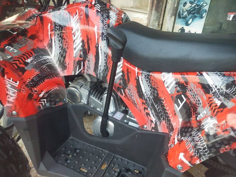 Brand New 125cc Reverse Gear Atv Quad Bikes Delivery In All Pakistan 9