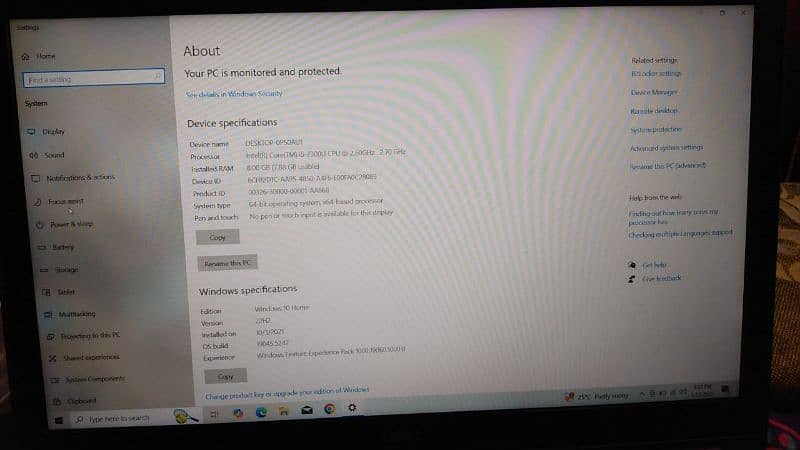 core i5 seven generation laptop 8gb ram best condition 6