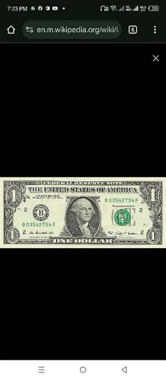 one dollar