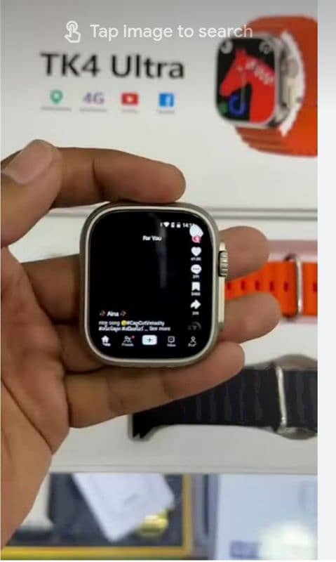 Tk4 4g smart watch  2/16GB storage 03065047885 contact on wattsup 3