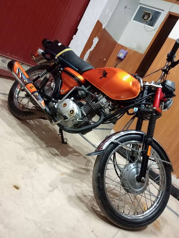 Honda CG 125 full modify on decoration, 03705041233 7