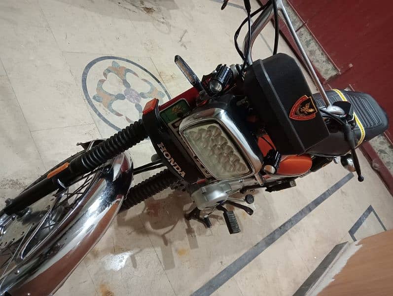 Honda CG 125 full modify on decoration, 03705041233 8