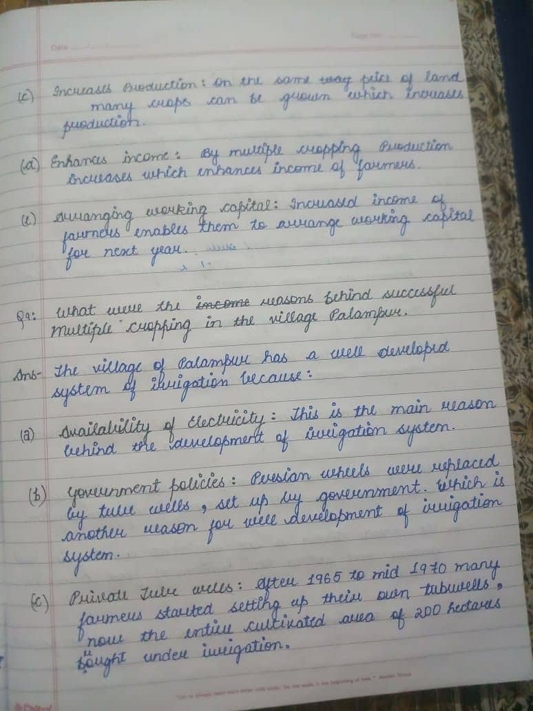 Handwritting assignment work 3