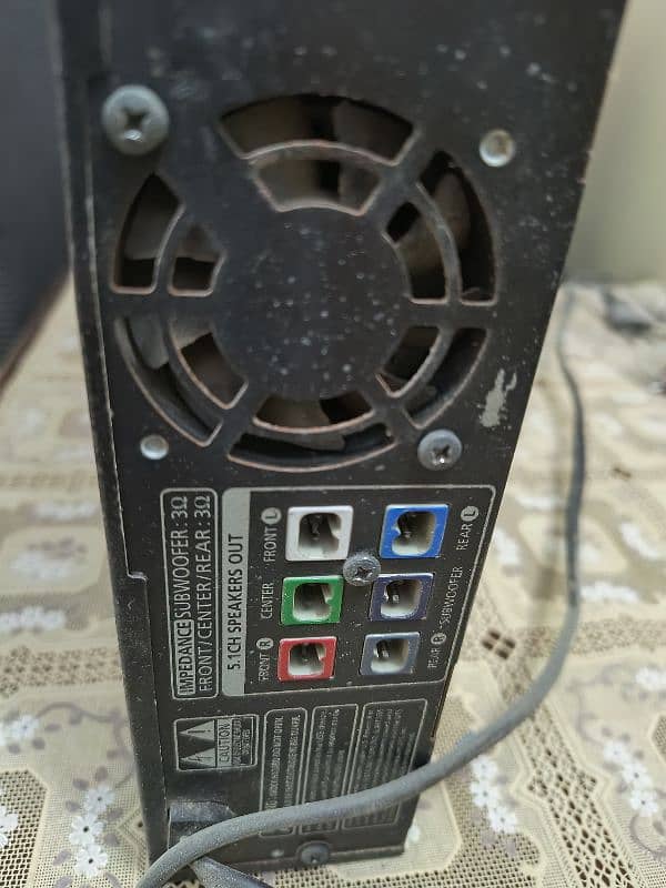 Samsung 5.1 home theater amplifier(faulty) 1