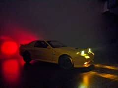 Mazda rx7 sports car drifting kitted 1:24 model