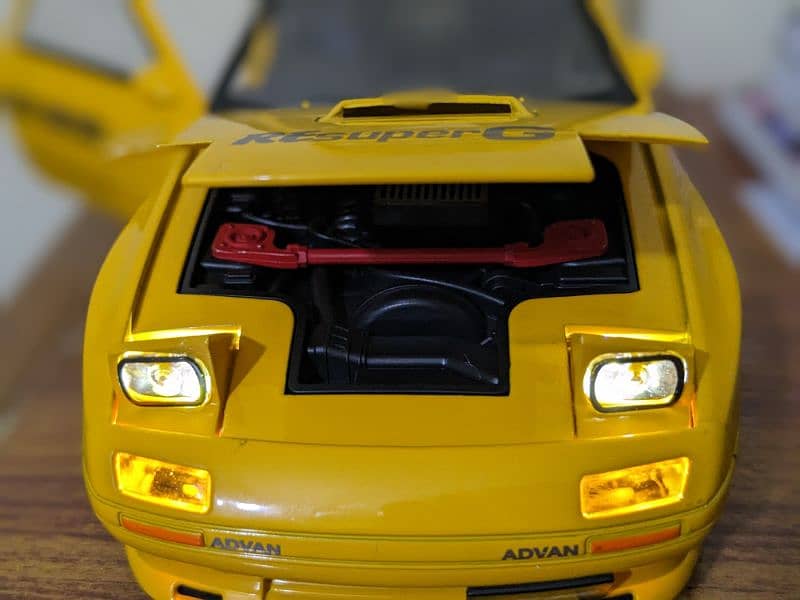 Mazda rx7 sports car drifting kitted 1:24 model 5