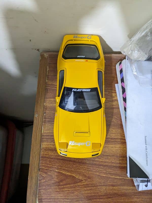 Mazda rx7 sports car drifting kitted 1:24 model 7