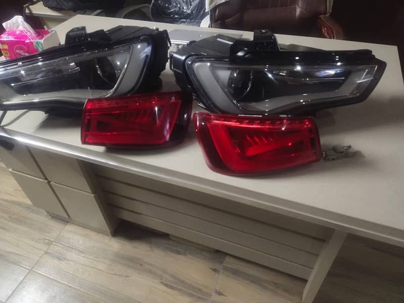 Audi A3 head lights 200000 back light 80000 4