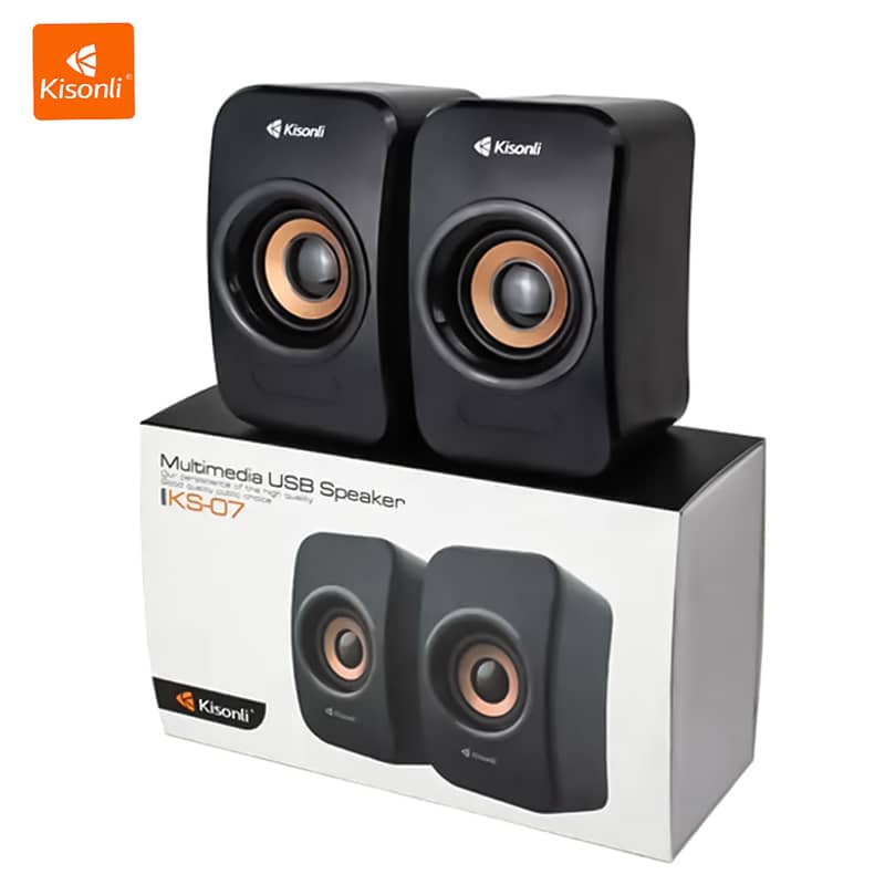 Kisonli V310 Multimedia Computer Speaker System 6