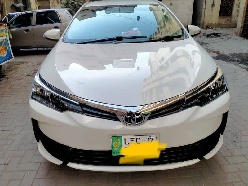 Toyota Corolla XLI 2017. December invoice 13