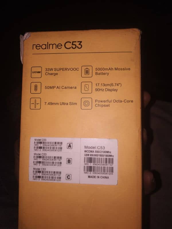 Realme C 53  8/256 8