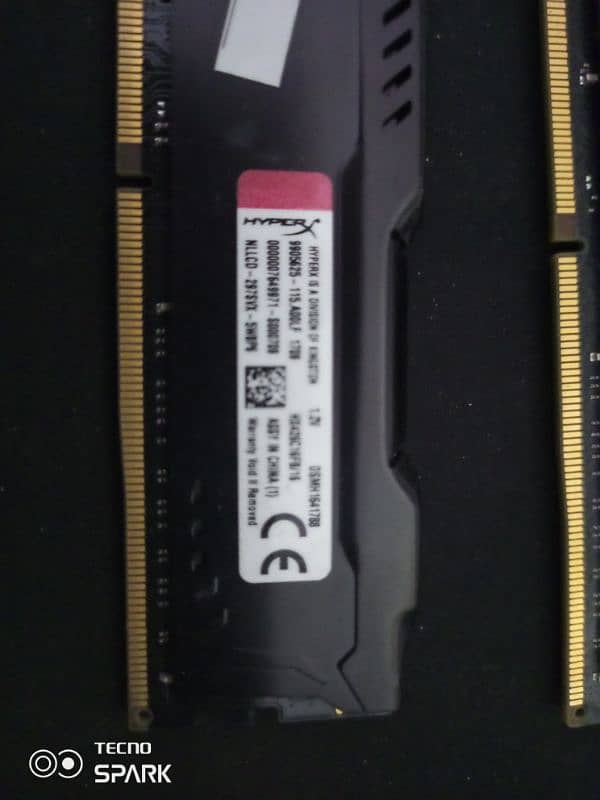 16gb DDR4 Ram single stick 2666mhz Hyperx 3