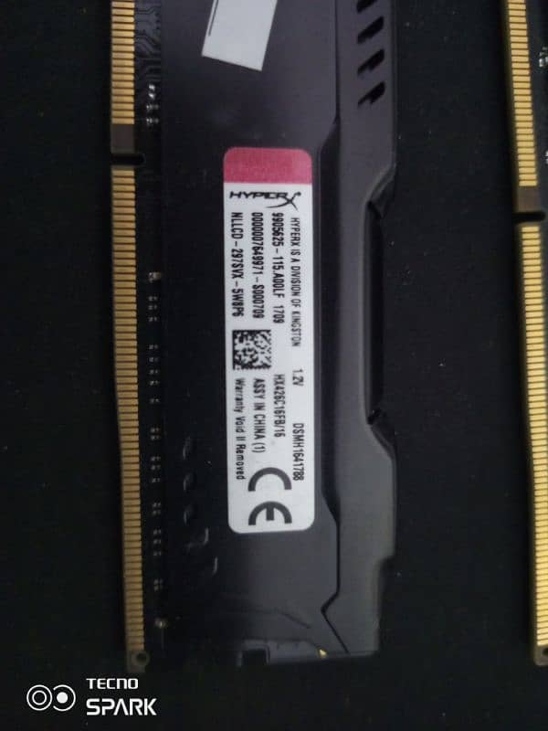 16gb DDR4 Ram single stick 2666mhz Hyperx 4