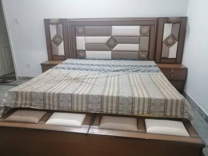 Wooden King Sized Bed (Brand New) 1