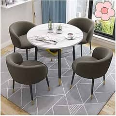 Restaurant furniture - 6 seater dining table - dining table with chair