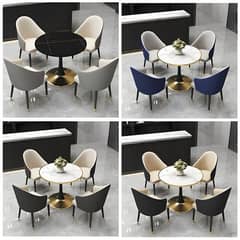 Restaurant furniture - 6 seater dining table - dining table with chair