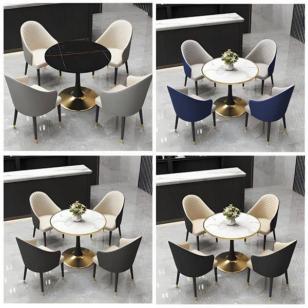 Restaurant furniture - 6 seater dining table - dining table with chair 0