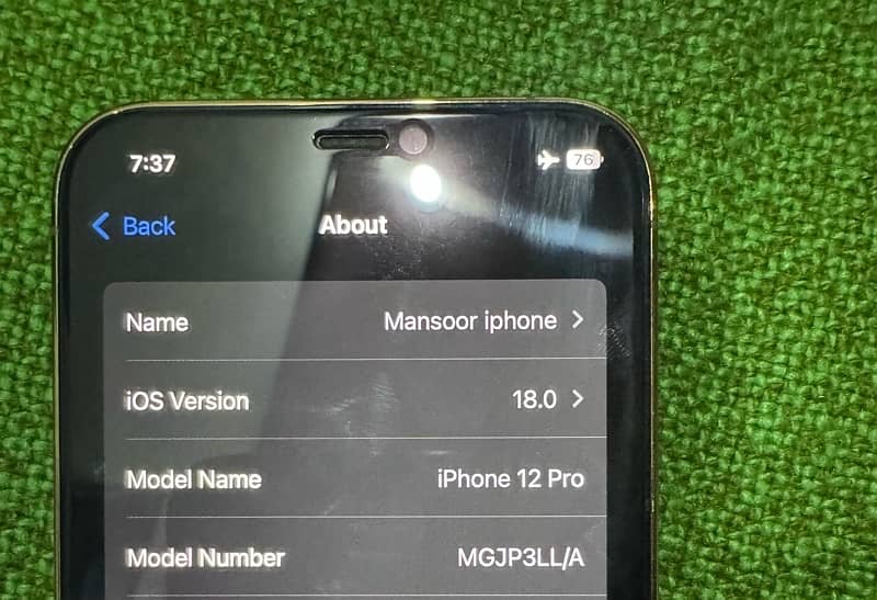 Iphone 12pro Non pta 8