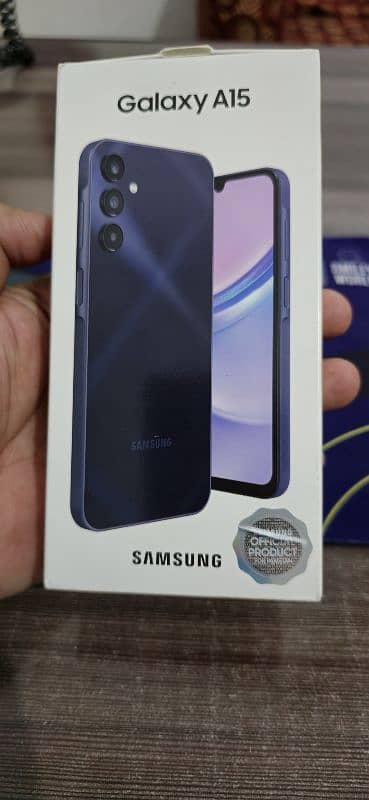 Samsung A15 8/256 Black Blue Colour 0