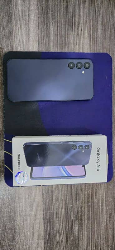 Samsung A15 8/256 Black Blue Colour 7