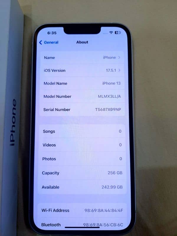 IPHONE 13 256gb Factory Unlock Esim Variant 3