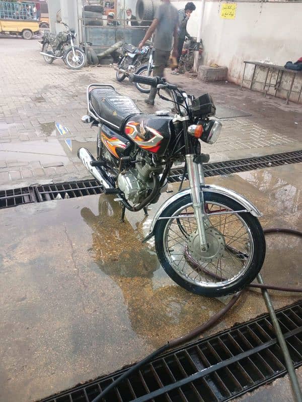 Honda CG 125 2024 Karachi No 6