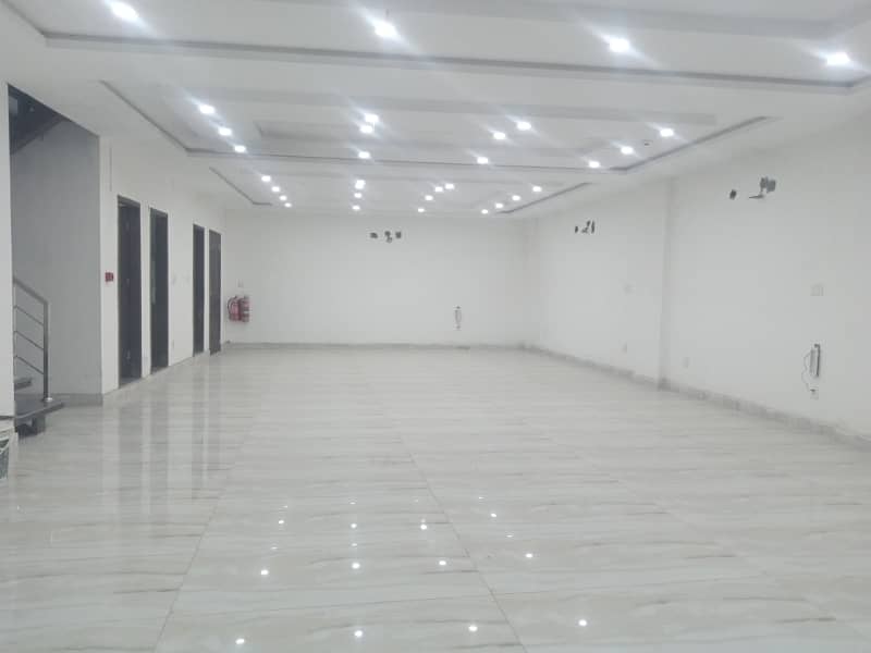 8 Marla Brand New Ground Mezzanine+ Basement Floors For Rent in DHA Lahore Phase 8 Broadway 2