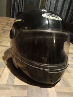 Motorcycle helmet in neat and clean condition