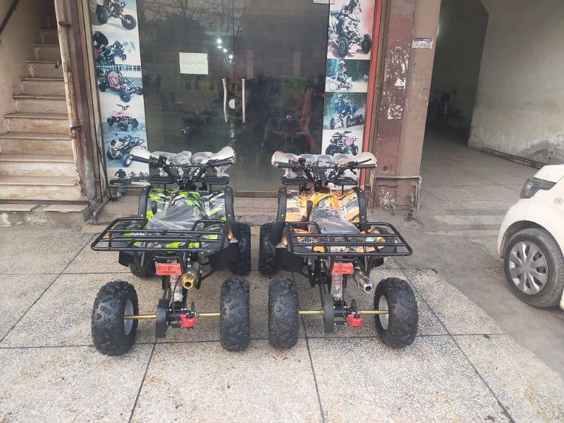 Box Pack 125cc Hunter Jeep Atv Quad 4 Wheels Bikes Delivery In All Pak 3