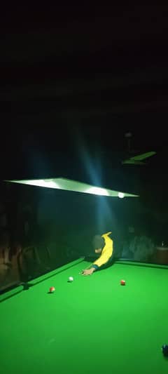 Snooker setup