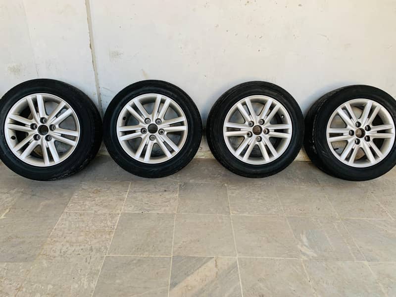 16 inch alloys rims and tyres 215/55/16 for sale 0