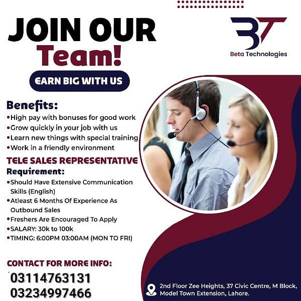 Looking for Call Center Agents (Male & Female Candidates)(03114763131) 0