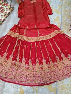 Complete Bridal Sharara Set