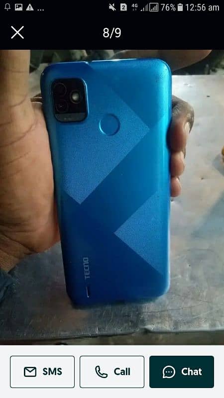 TECNO POP 5 WITH BOX DEUL SIM 2