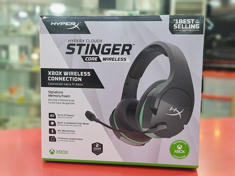 Microsoft Xbox One | Series S X | Hyperx Cloudx Stinger Core Wireless 0