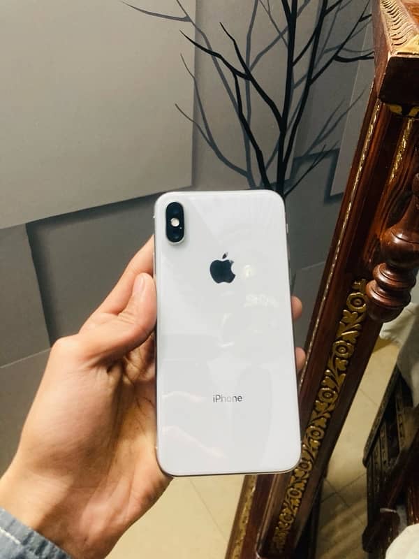 Iphone X 256 gb FU box pta Approve 0