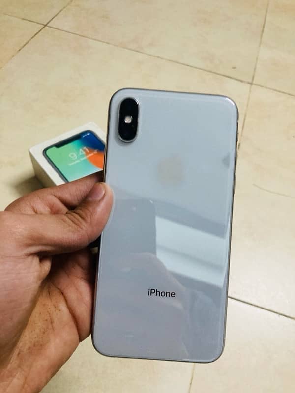 Iphone X 256 gb FU box pta Approve 1