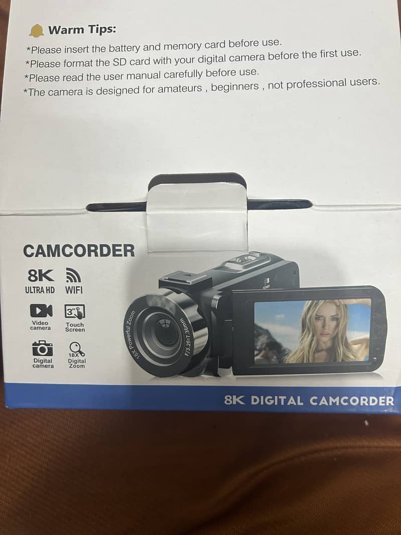 8K ultra hd camcorder(USA Variant). 5