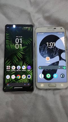 sony xperia 10 mark 3 + Samsung galaxy s5 for sale