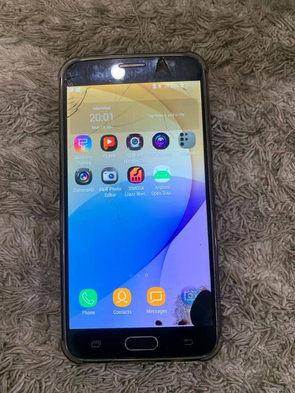 Samsung j7 prime 3/16 PTA approved Condition ruff but working all okay 3