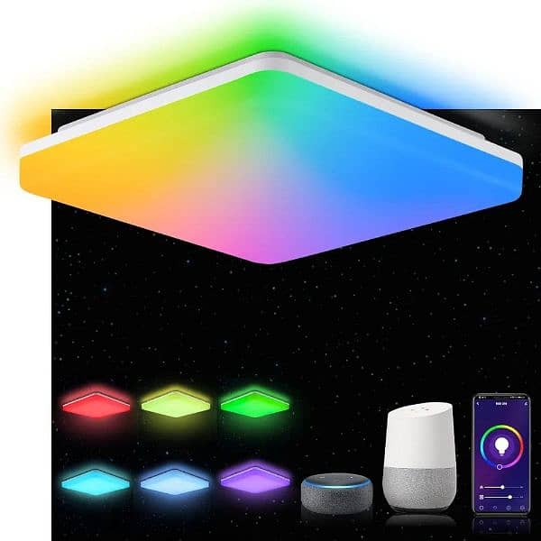 Multi Color Ceiling Light 1