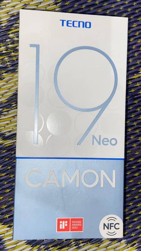 Tecno camon 19neo 6GB 128GB 2