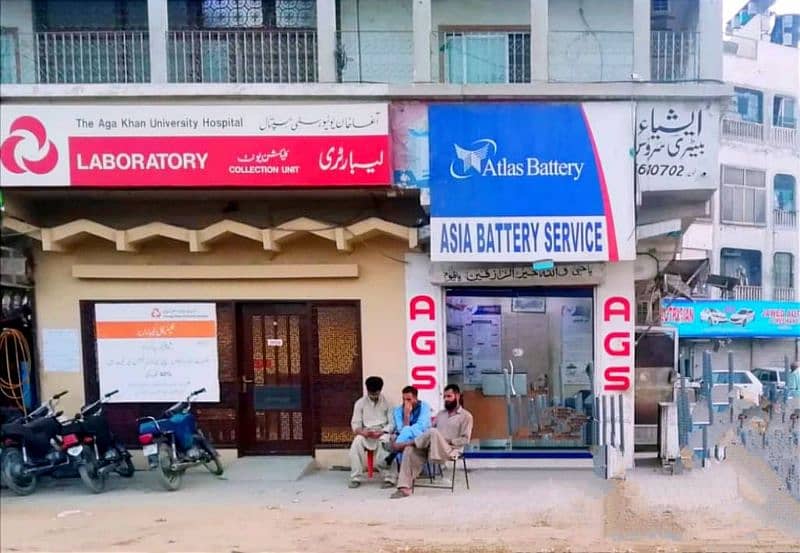 COMMERCIAL BUILDING FOR RENT Center of Nazimabad Banaras Orangi 4