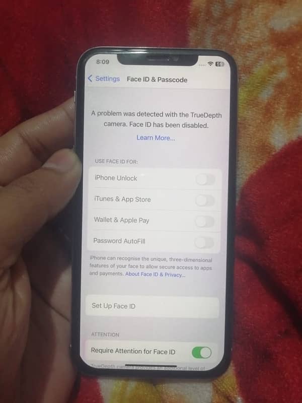 iPhone X 256gb 8