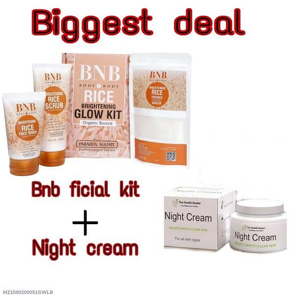 Rice facial kit deal 0