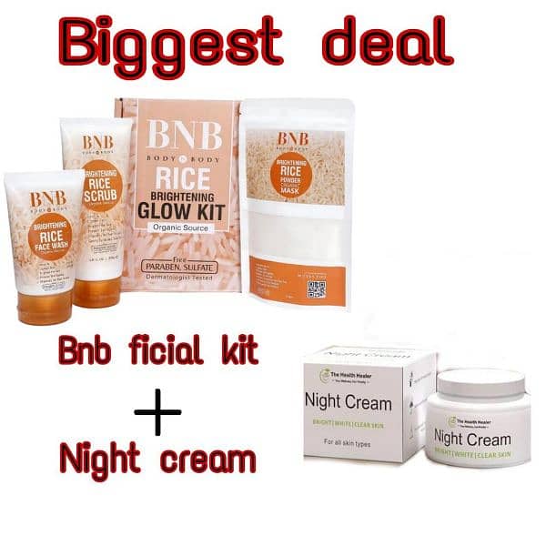 Rice facial kit deal 1